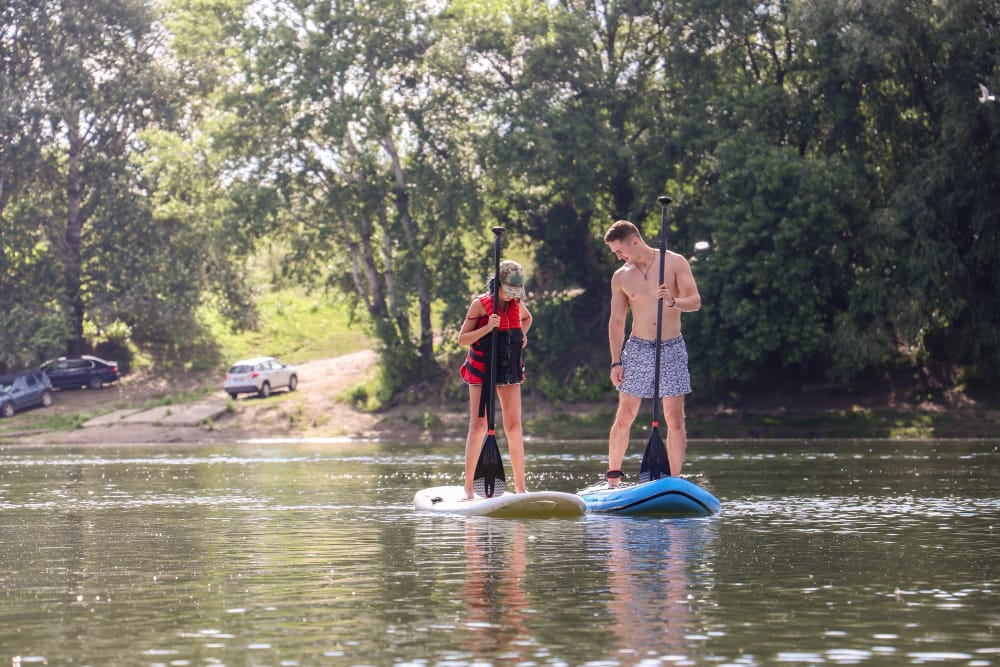 Půjčovna kol a paddleboardů v Třeboni